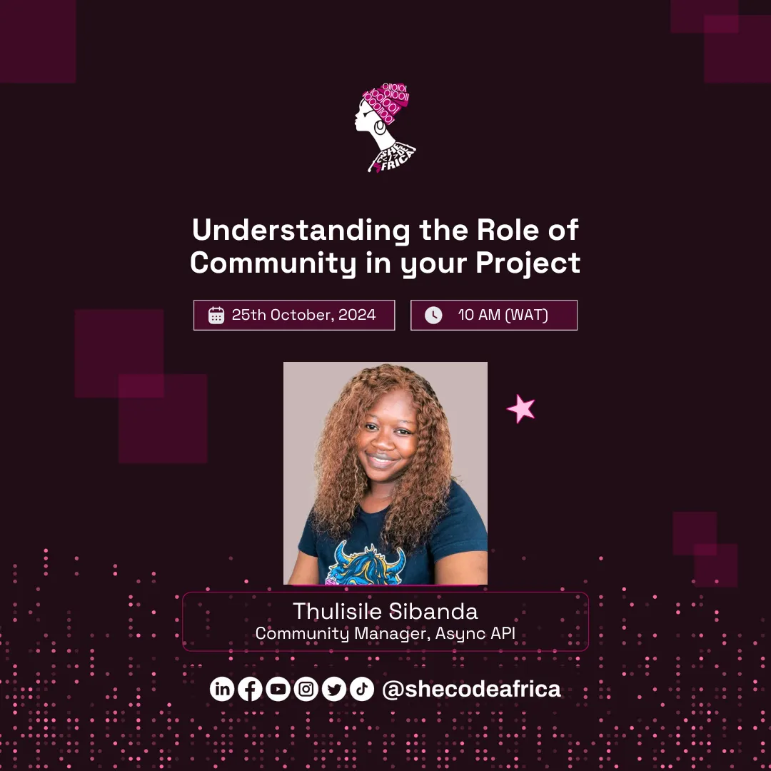 Understanding the Role of Community in your Project
